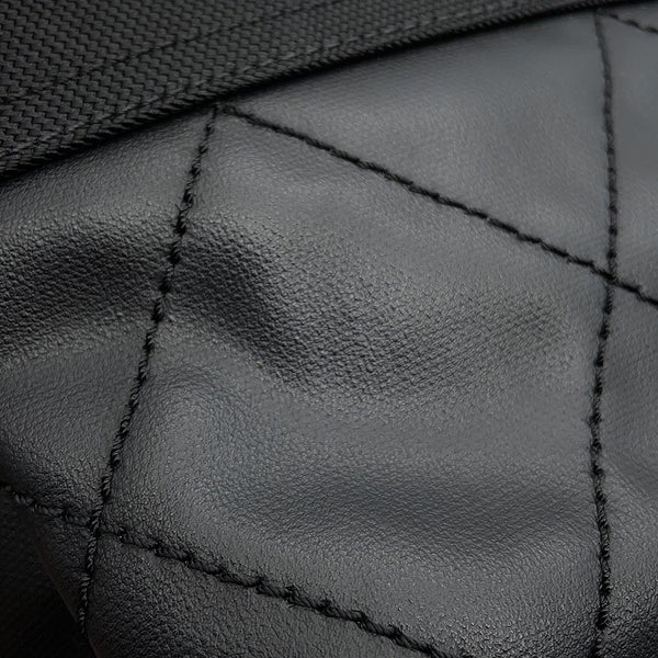 シャネル トートバッグ パリビアリッツトートPM マトラッセ ココマーク A34208 CHANEL 黒