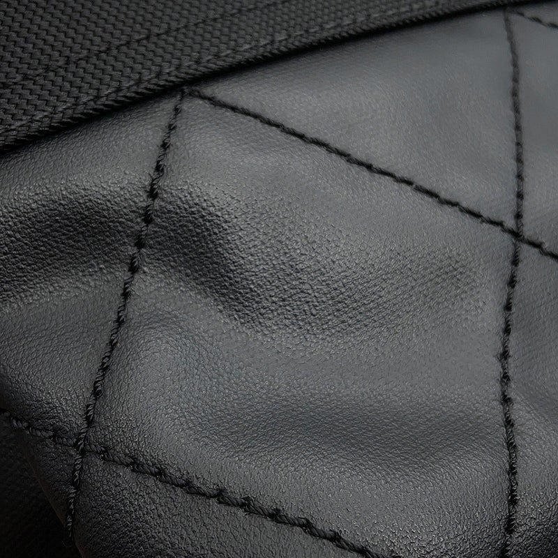 シャネル トートバッグ パリビアリッツトートPM マトラッセ ココマーク A34208 CHANEL 黒