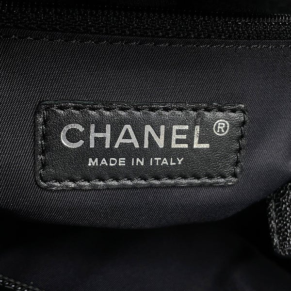 シャネル トートバッグ パリビアリッツトートPM マトラッセ ココマーク A34208 CHANEL 黒
