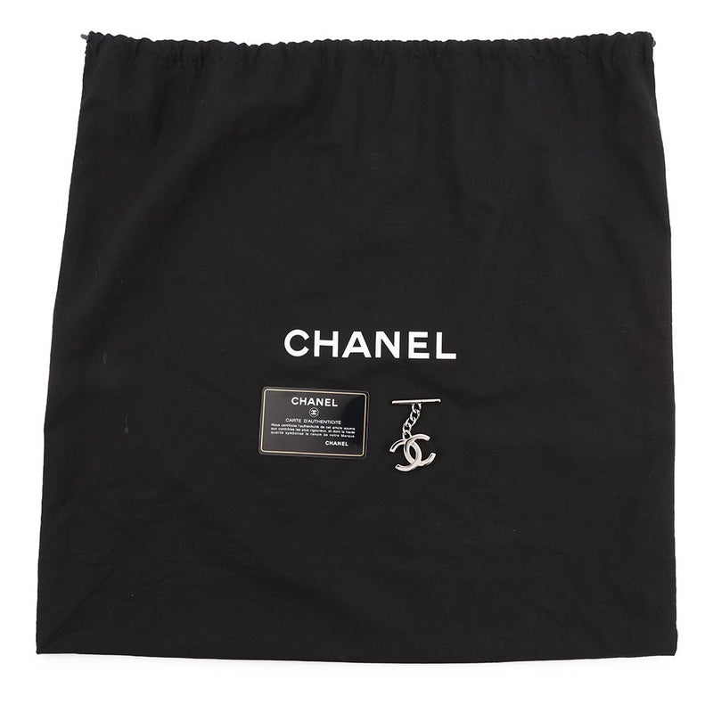 シャネル トートバッグ パリビアリッツトートPM マトラッセ ココマーク A34208 CHANEL 黒