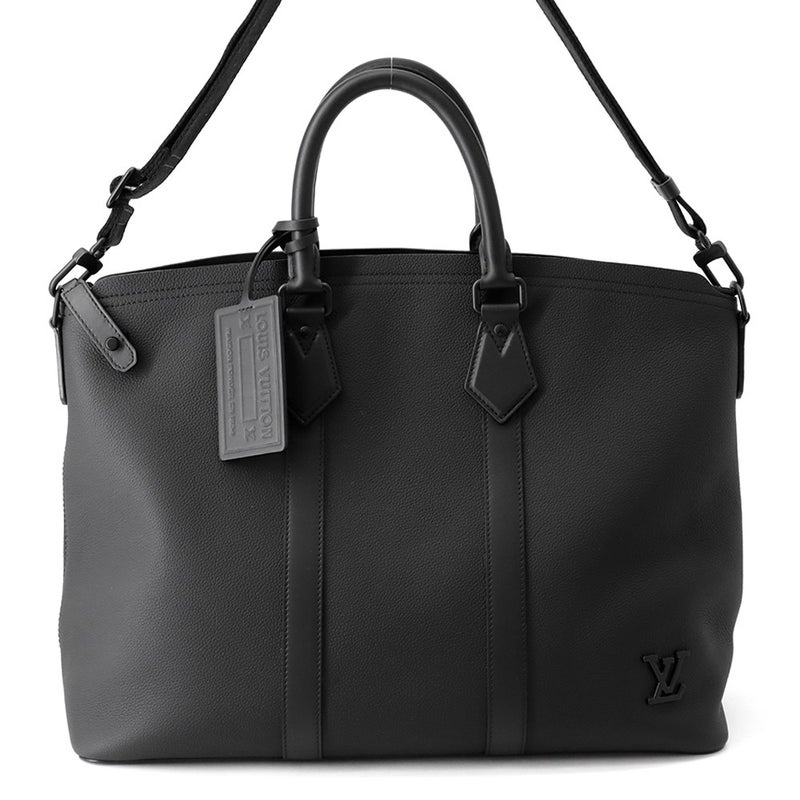 ルイヴィトン トートバッグ トリヨンレザー/LVアエログラム ロックイット M59158 LOUIS VUITTON 2way 黒 ブラック