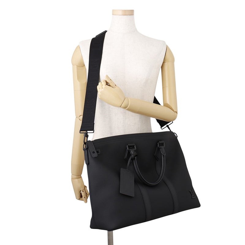 ルイヴィトン トートバッグ トリヨンレザー/LVアエログラム ロックイット M59158 LOUIS VUITTON 2way 黒 ブラック