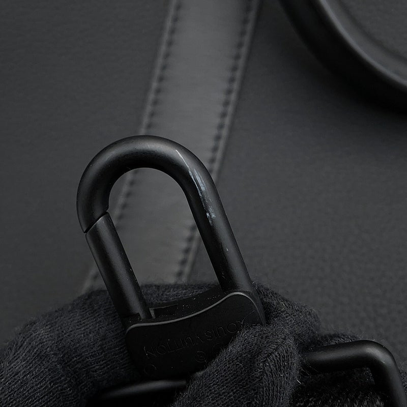 ルイヴィトン トートバッグ トリヨンレザー/LVアエログラム ロックイット M59158 LOUIS VUITTON 2way 黒 ブラック