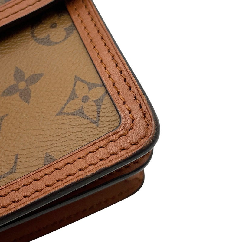 ルイヴィトン ショルダーバッグ モノグラム・リバース ドーフィーヌ MINI M45959 LOUIS VUITTON 黒 ブラック