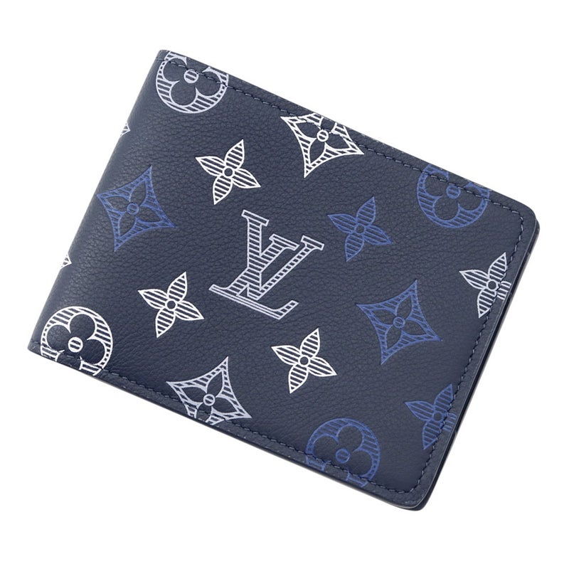 ルイヴィトン 二つ折り財布 モノグラム・シャドウ  ポルトフォイユ・ミュルティプル M29137 LOUIS VUITTON 財布 メンズ