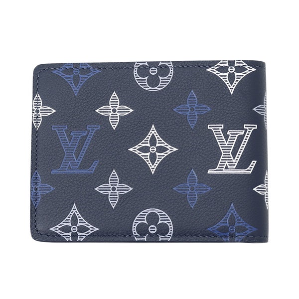 ルイヴィトン 二つ折り財布 モノグラム・シャドウ  ポルトフォイユ・ミュルティプル M29137 LOUIS VUITTON 財布 メンズ