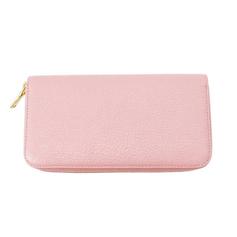 ミュウミュウ 長財布 リボン ロゴ レザー Miu Miu 財布
