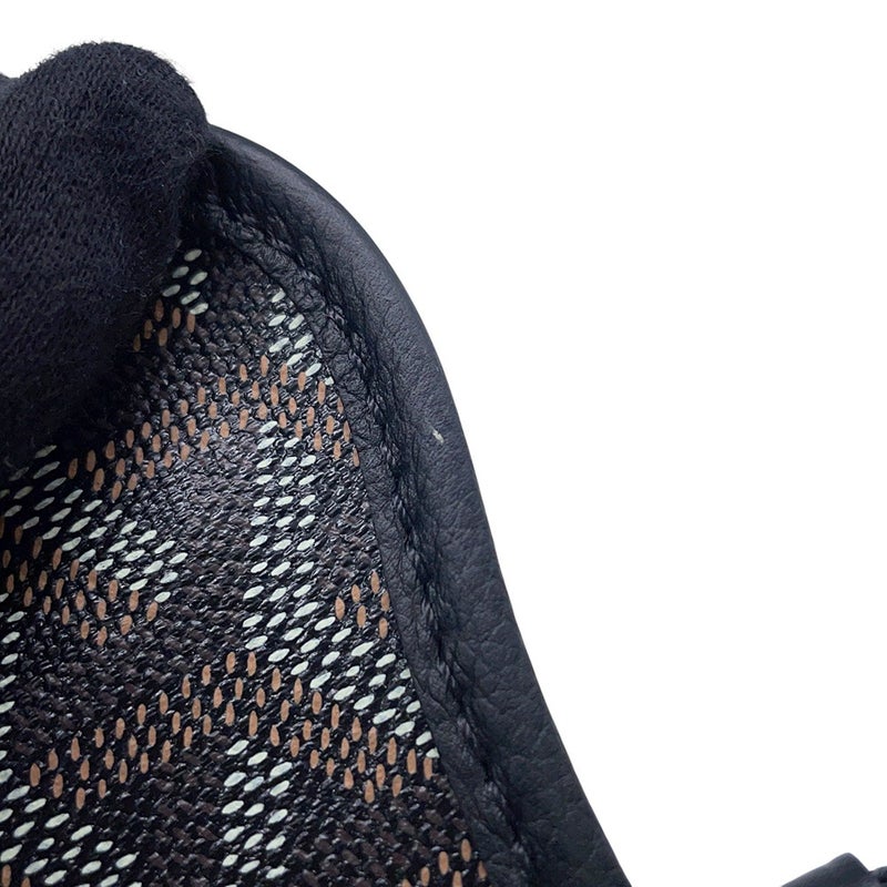ゴヤール ポーチ オースシアングリ PVC GOYARD ドッグポーチ チャーム 黒
