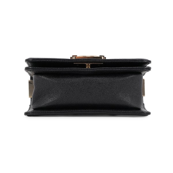 シャネル チェーンショルダーバッグ ボーイシャネル シェブロン キャビアスキン A67364 CHANEL 黒
