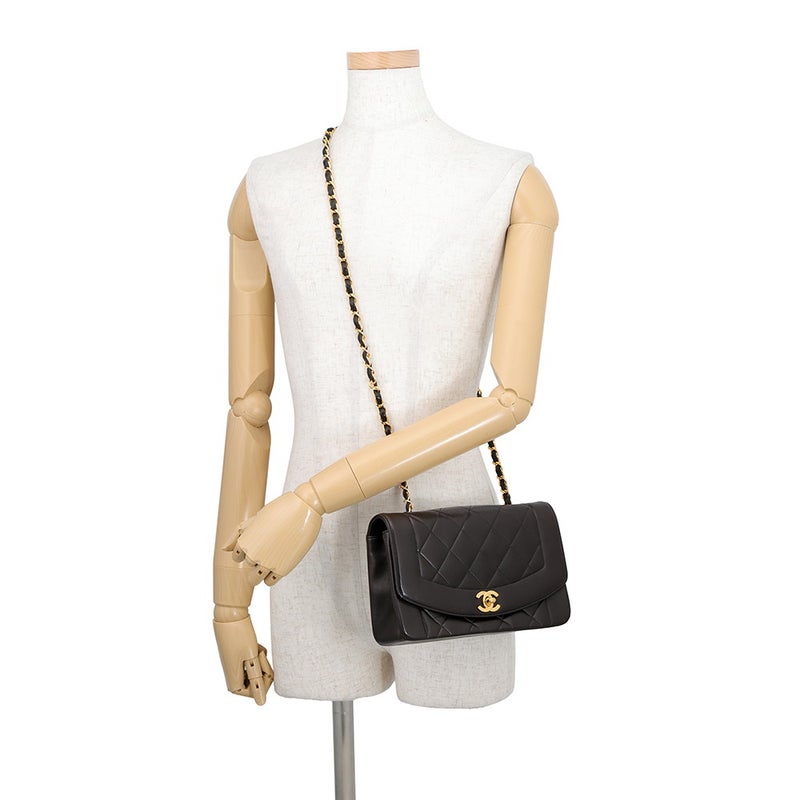 シャネル チェーンショルダーバッグ マトラッセ ココマーク ダイアナ A01164 CHANEL バッグ