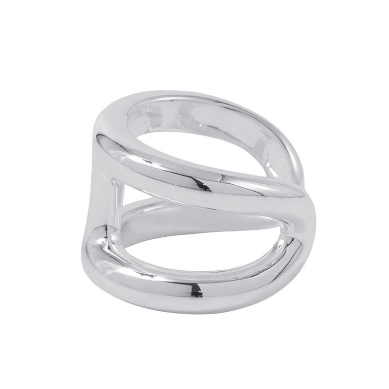 エルメス リング オスモズGM Osmose SV925シルバー リングサイズ55 HERMES 指輪 ジュエリー