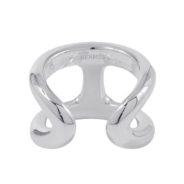 エルメス リング オスモズGM Osmose SV925シルバー リングサイズ55 HERMES 指輪 ジュエリー