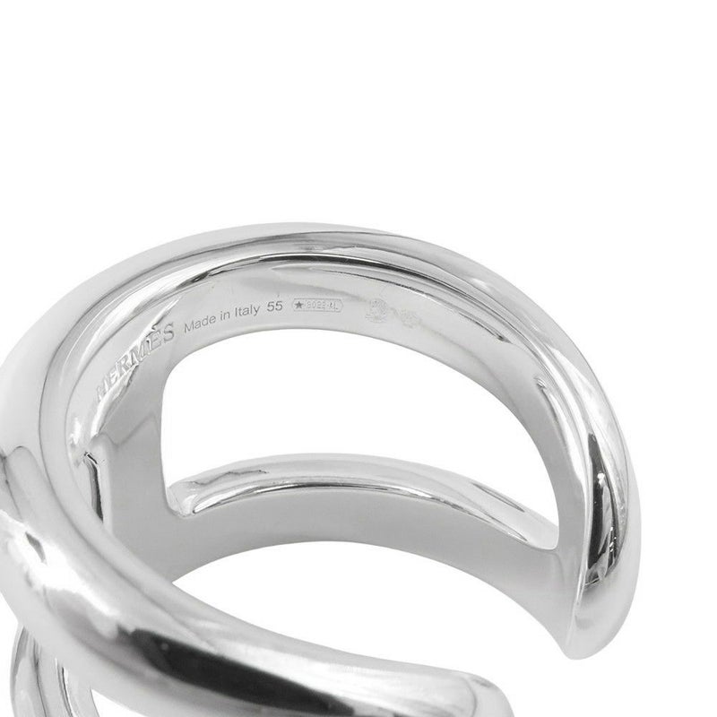 エルメス リング オスモズGM Osmose SV925シルバー リングサイズ55 HERMES 指輪 ジュエリー