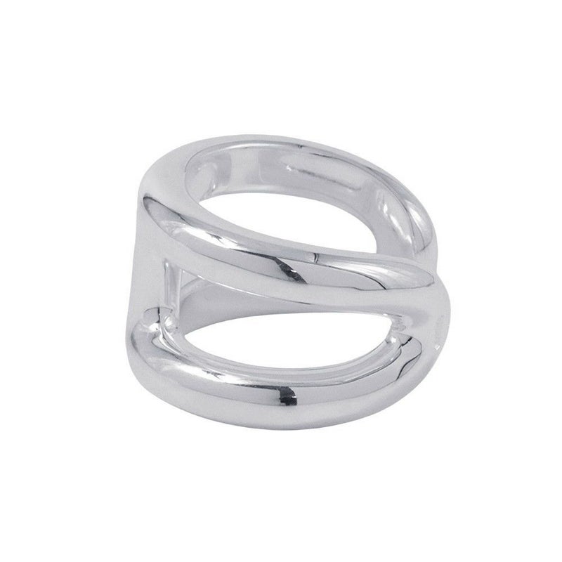 エルメス リング オスモズPM Osmose SV925シルバー リングサイズ49 HERMES 指輪 ジュエリー