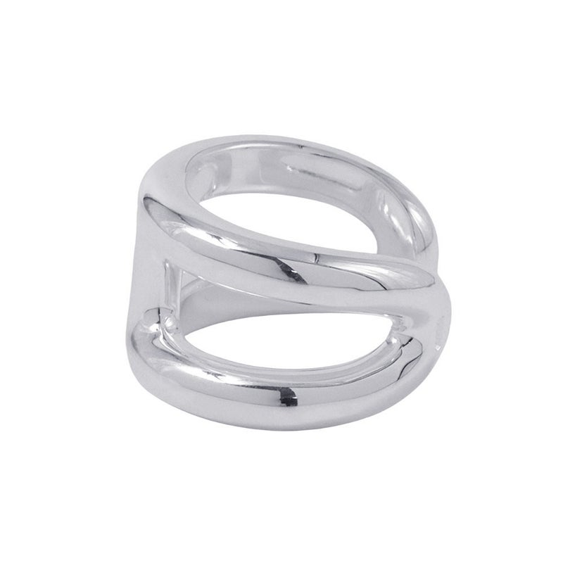 エルメス リング オスモズPM Osmose SV925シルバー リングサイズ49 HERMES 指輪 ジュエリー