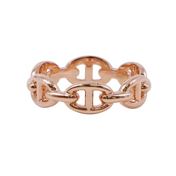 エルメス リング シェーヌダンクル アンシェネPM K18PGピンクゴールド リングサイズ54 HERMES ジュエリー