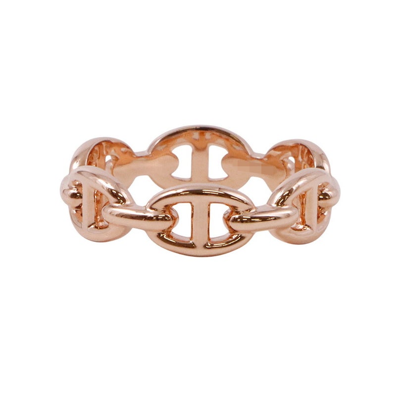 エルメス リング シェーヌダンクル アンシェネPM K18PGピンクゴールド リングサイズ54 HERMES ジュエリー