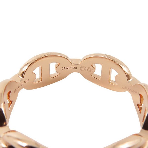 エルメス リング シェーヌダンクル アンシェネPM K18PGピンクゴールド リングサイズ54 HERMES ジュエリー