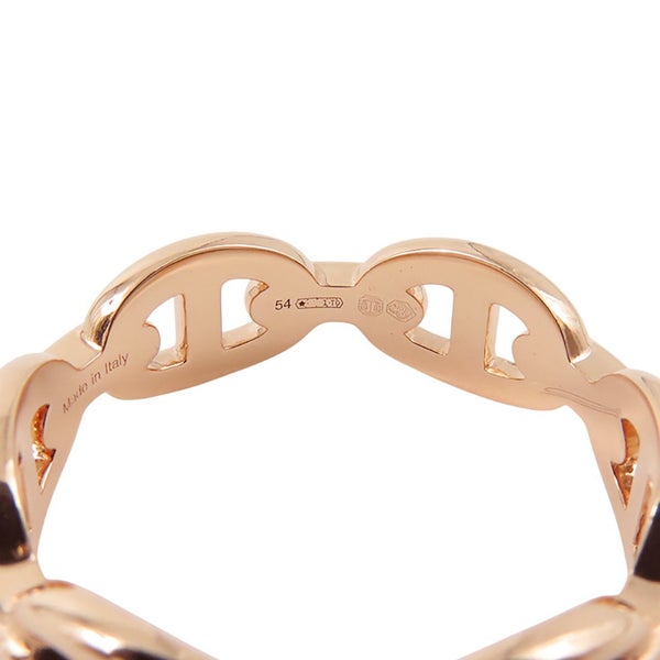 エルメス リング シェーヌダンクル アンシェネPM K18PGピンクゴールド リングサイズ54 HERMES ジュエリー