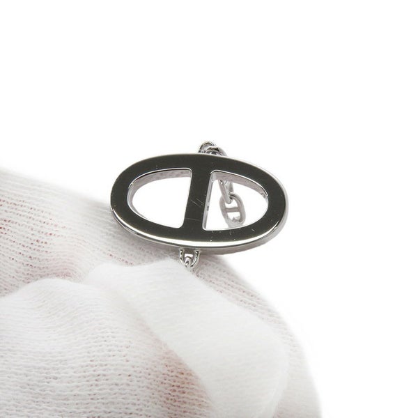 エルメス ブレスレット シェーヌ ダンクル コントゥール ダイヤモンド 33P 0.16ct K18WG サイズLG HERMES