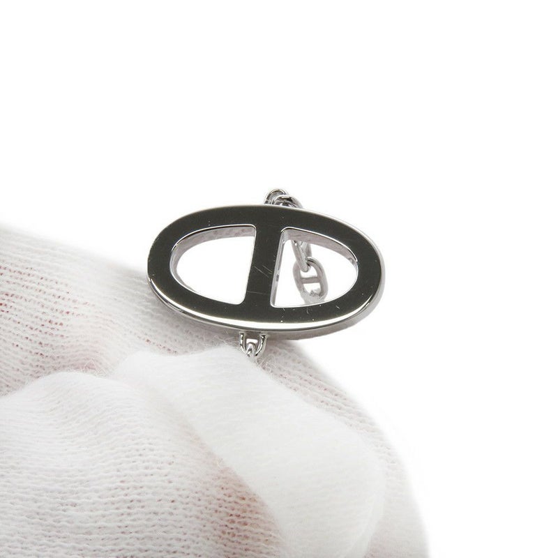 エルメス ブレスレット シェーヌ ダンクル コントゥール ダイヤモンド 33P 0.16ct K18WG サイズLG HERMES