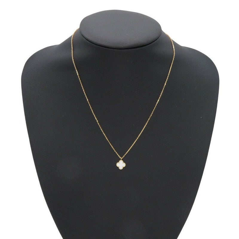 ヴァンクリーフ&アーペル ネックレス スウィート アルハンブラ ペンダント マザーオブパール K18YGイエローゴールド VCARF69100