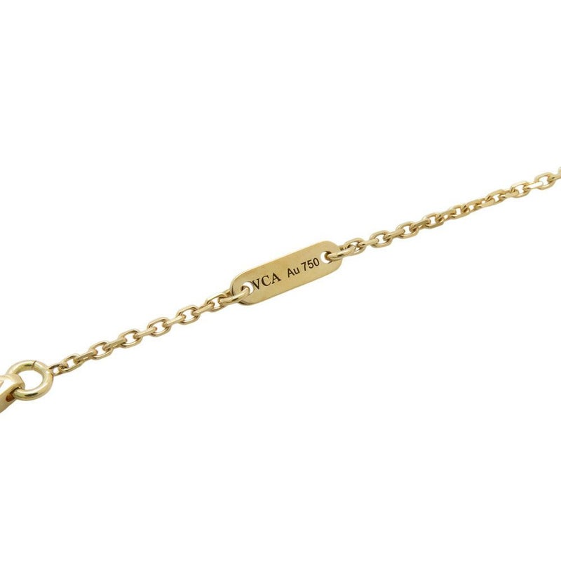 ヴァンクリーフ&アーペル ネックレス スウィート アルハンブラ ペンダント マザーオブパール K18YGイエローゴールド VCARF69100