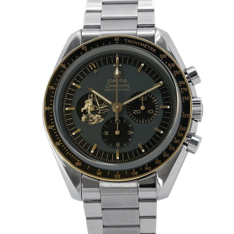オメガ スピードマスター アポロ11号50周年記念モデル 世界限定6969本 310.20.42.50.01.001 黒文字盤