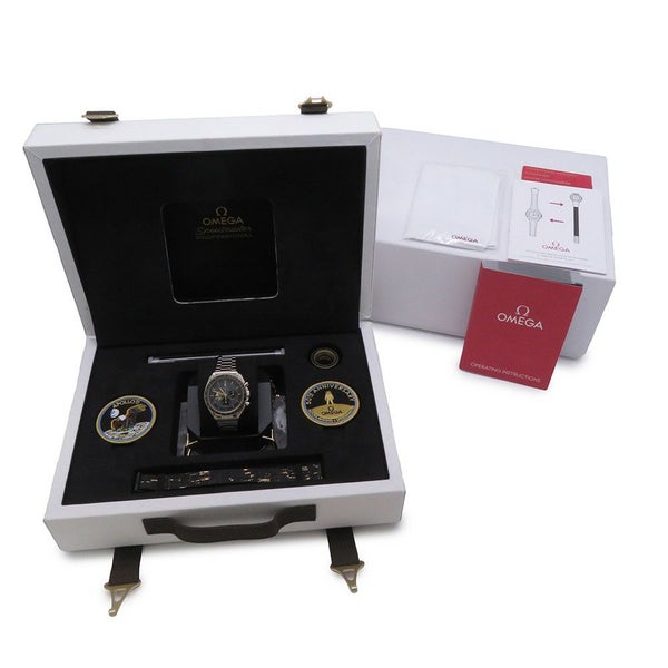 オメガ スピードマスター アポロ11号50周年記念モデル 世界限定6969本 310.20.42.50.01.001 黒文字盤