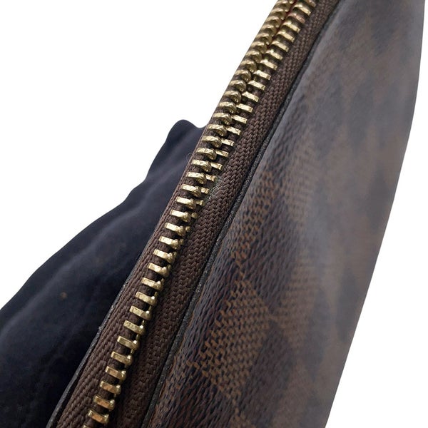 ルイヴィトン ポーチ ダミエ・エベヌ ポシェット・コスメティック N47516 LOUIS VUITTON ヴィトン コスメポーチ 化粧ポーチ