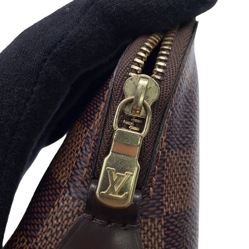 ルイヴィトン ポーチ ダミエ・エベヌ ポシェット・コスメティック N47516 LOUIS VUITTON ヴィトン コスメポーチ 化粧ポーチ