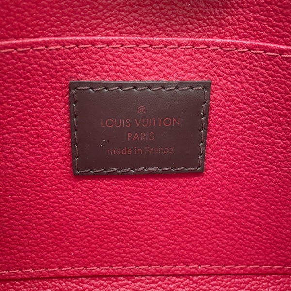 ルイヴィトン ポーチ ダミエ・エベヌ ポシェット・コスメティック N47516 LOUIS VUITTON ヴィトン コスメポーチ 化粧ポーチ