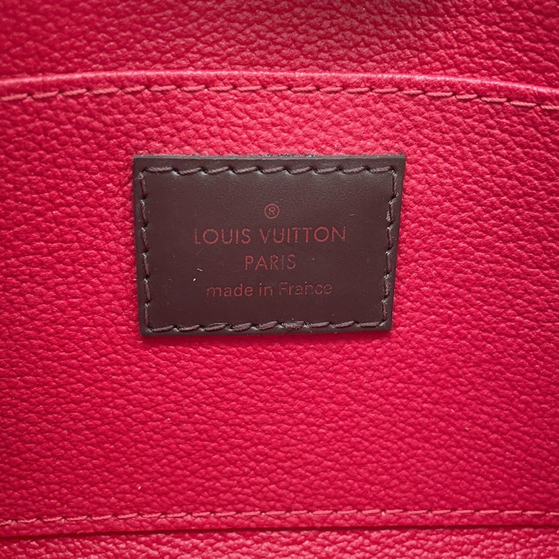 ルイヴィトン ポーチ ダミエ・エベヌ ポシェット・コスメティック N47516 LOUIS VUITTON ヴィトン コスメポーチ 化粧ポーチ