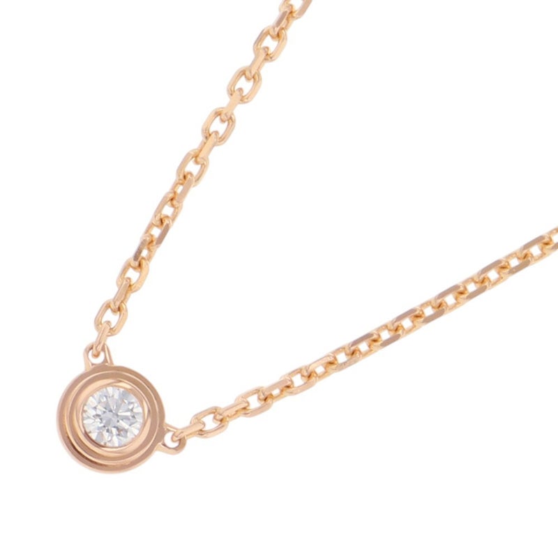 カルティエ ネックレス ダムール XS ミニモデル ダイヤモンド 1P 0.04ct K18PGピンクゴールド B7224516 Cartier ペンダント