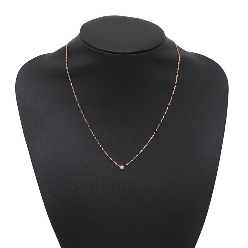 カルティエ ネックレス ダムール XS ミニモデル ダイヤモンド 1P 0.04ct K18PGピンクゴールド B7224516 Cartier ペンダント