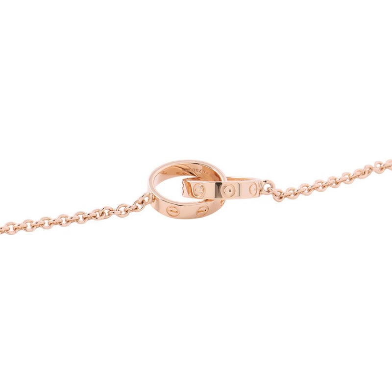 カルティエ ブレスレット LOVE チェーン ベビーラブ K18PGピンクゴールド Cartier ジュエリー