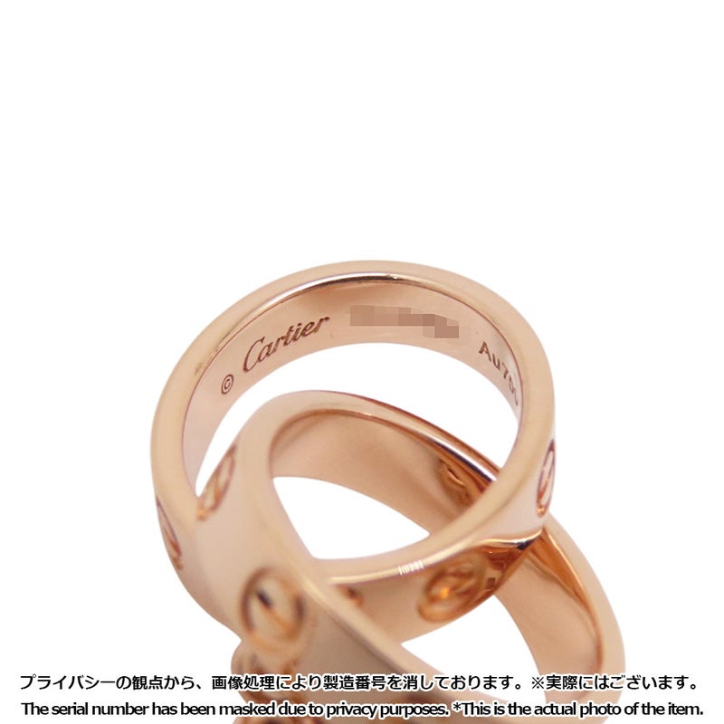 カルティエ ブレスレット LOVE チェーン ベビーラブ K18PGピンクゴールド Cartier ジュエリー