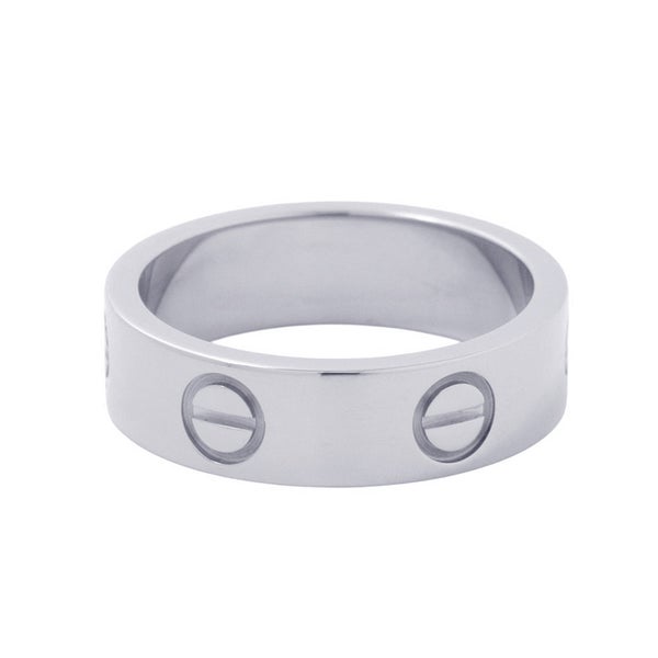 カルティエ リング LOVE リング クラシックモデル K18WGホワイトゴールド サイズ52 B4084700 Cartier 指輪 ラブリング