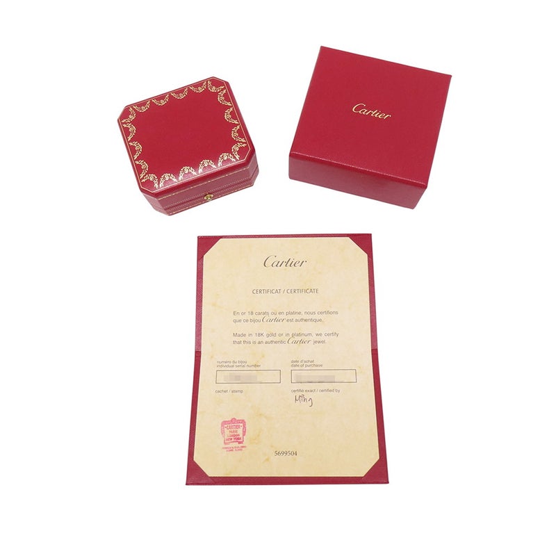 カルティエ ピアス トリニティ イヤリング クラシックモデル K18YG/K18PG/K18WG 80083231 Cartier ジュエリー
