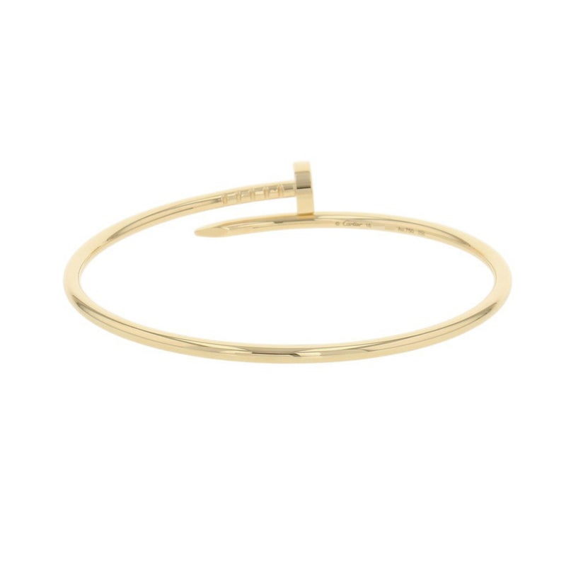 カルティエ ブレスレット ジュスト アン クル SM スモールモデル K18YGイエローゴールド サイズ16 B6062616 Cartier