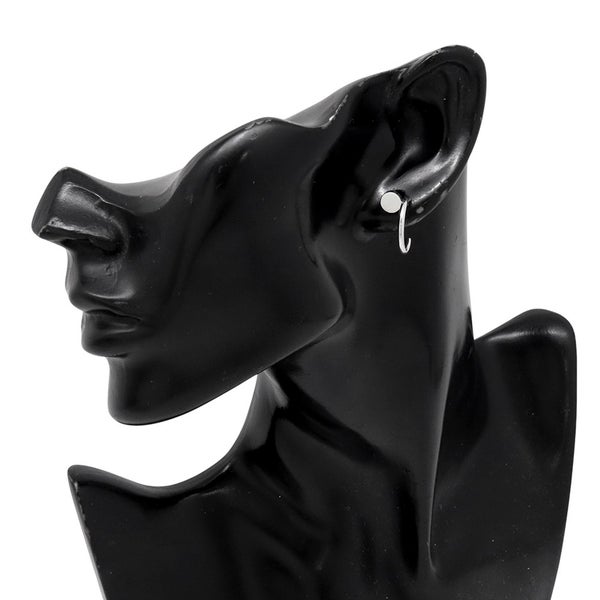 カルティエ ピアス ジュスト アン クル フープ イヤリング スモールモデル K18WGホワイトゴールド B8301236 Cartier