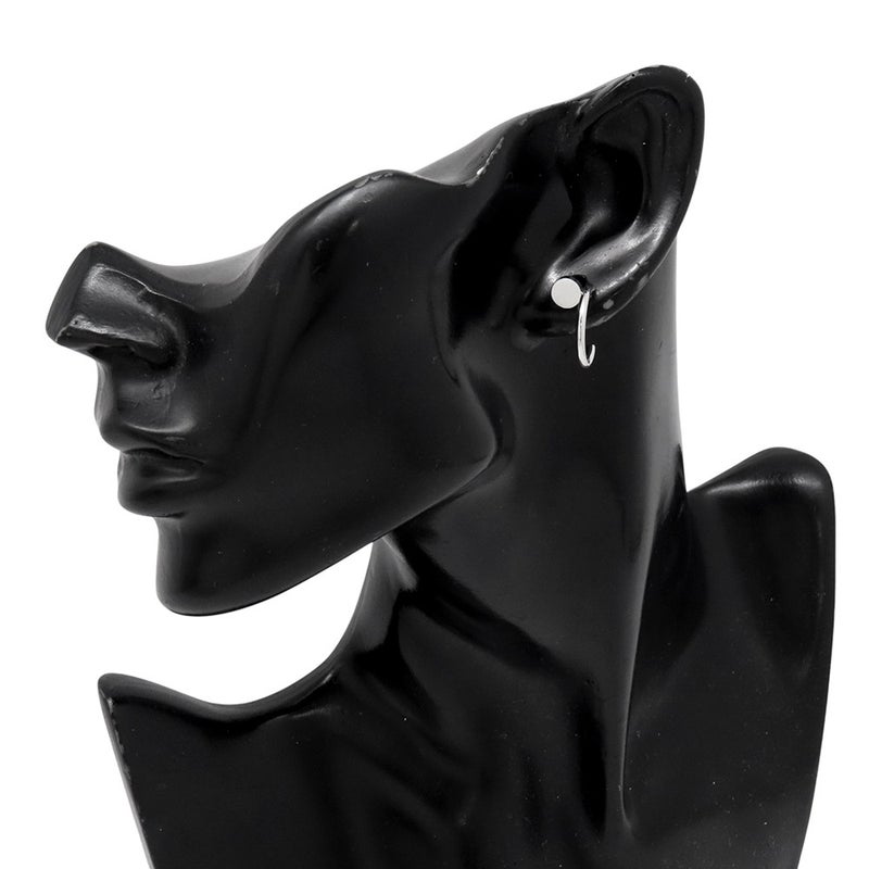 カルティエ ピアス ジュスト アン クル フープ イヤリング スモールモデル K18WGホワイトゴールド B8301236 Cartier