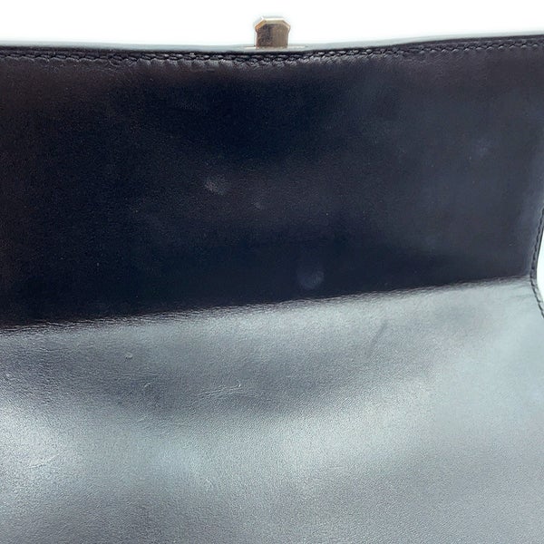 エルメス シネティック ブラック/ゴールド金具/シルバー金具 タデラクト D刻印 HERMES 黒