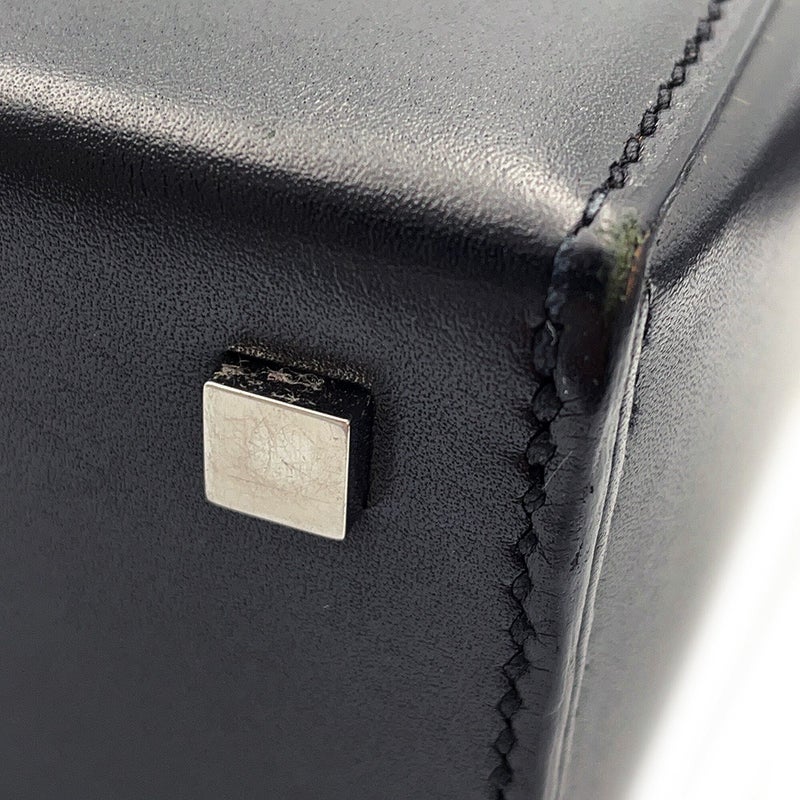 エルメス シネティック ブラック/ゴールド金具/シルバー金具 タデラクト D刻印 HERMES 黒