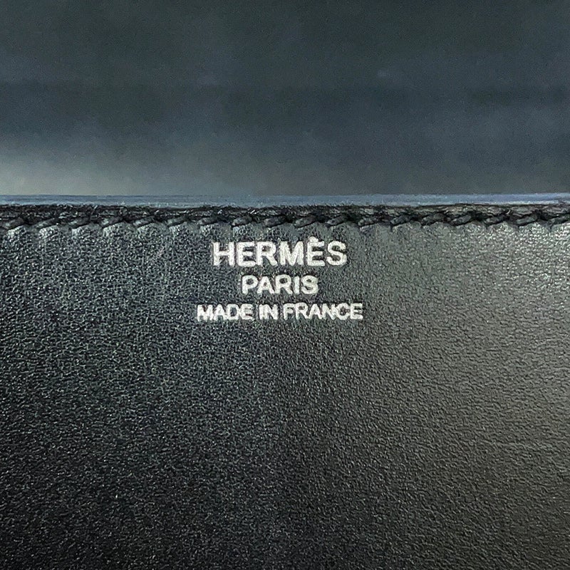 エルメス シネティック ブラック/ゴールド金具/シルバー金具 タデラクト D刻印 HERMES 黒