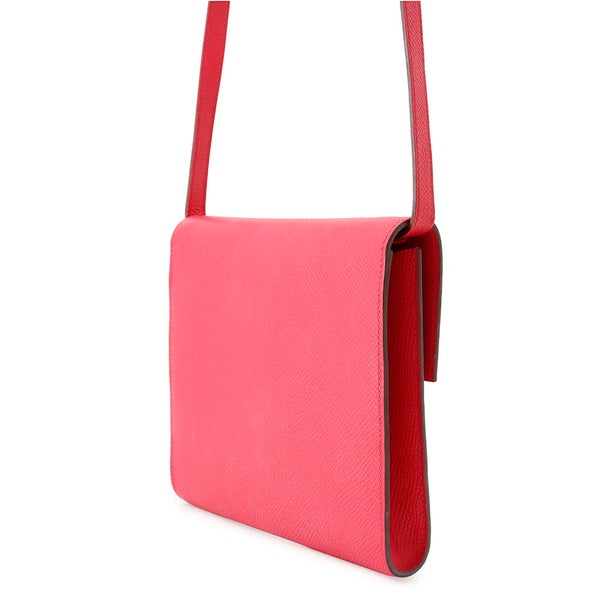 エルメス  クリック16  ローズエクストリーム/シルバー金具 エプソン A刻印 HERMES Clic 16 バッグ