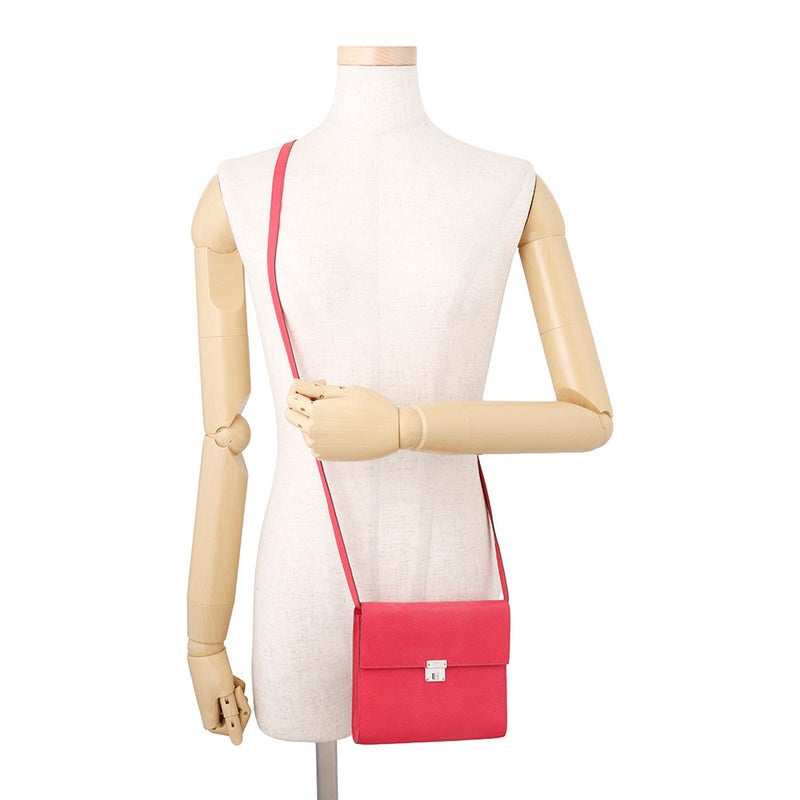 エルメス  クリック16  ローズエクストリーム/シルバー金具 エプソン A刻印 HERMES Clic 16 バッグ