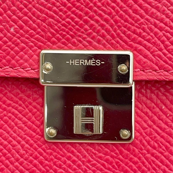 エルメス  クリック16  ローズエクストリーム/シルバー金具 エプソン A刻印 HERMES Clic 16 バッグ