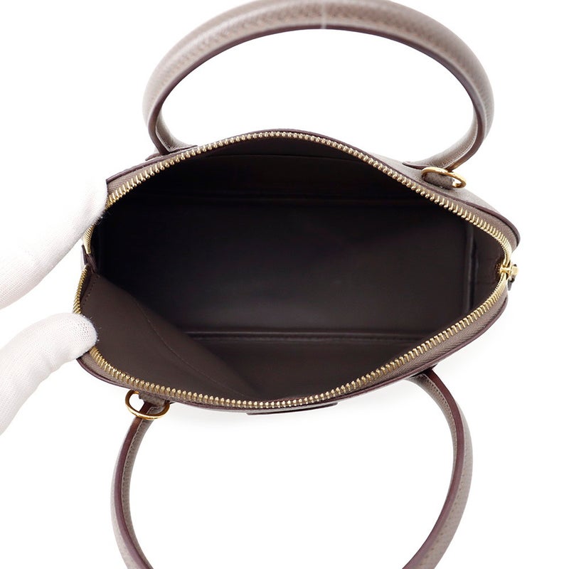 エルメス ハンドバッグ ボリード27 エタン/ゴールド金具 エプソン D刻印 HERMES Bolide 2wayショルダーバッグ