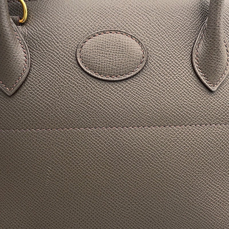 エルメス ハンドバッグ ボリード27 エタン/ゴールド金具 エプソン D刻印 HERMES Bolide 2wayショルダーバッグ